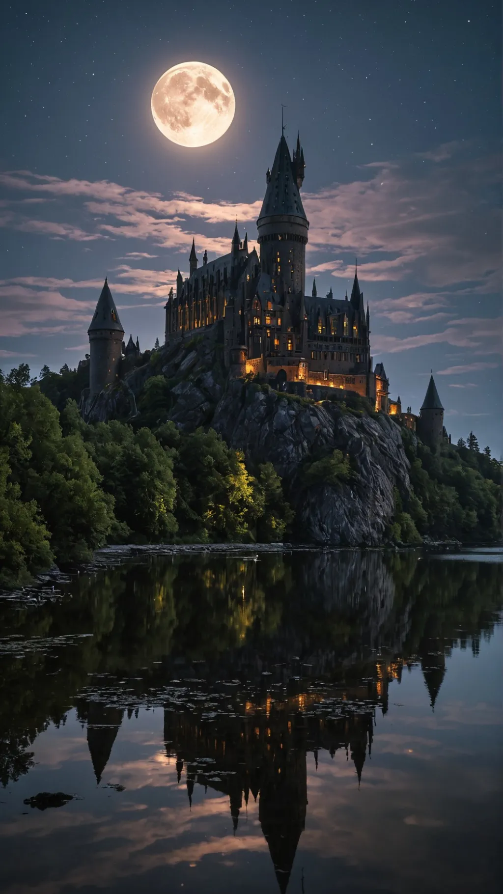 ai character: Dogwarts background