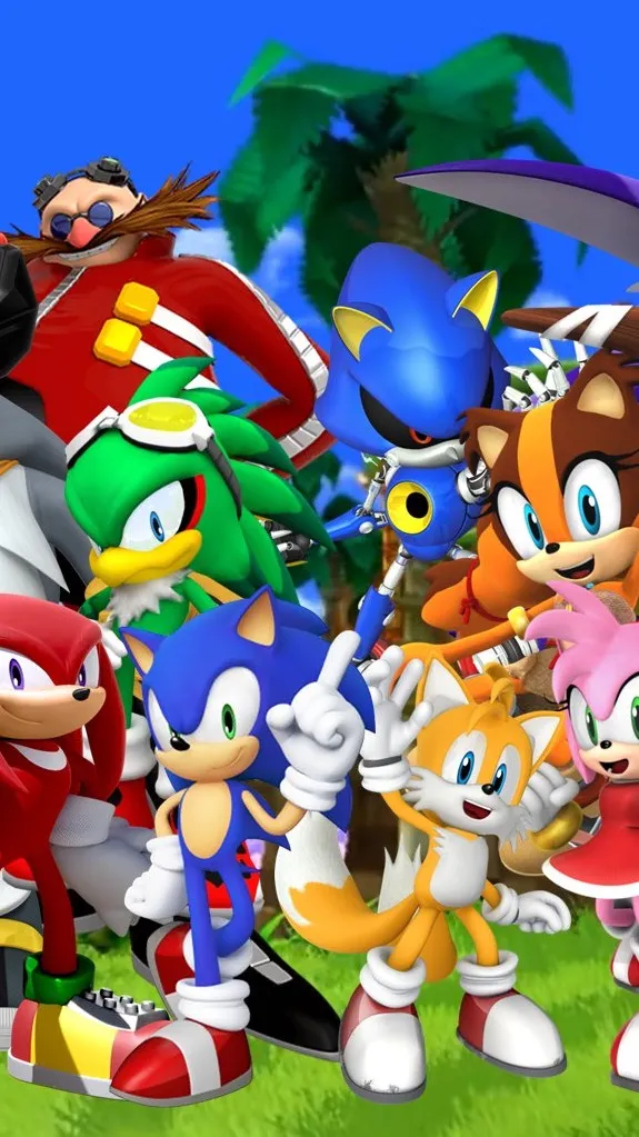 ai character: Sonic Team background