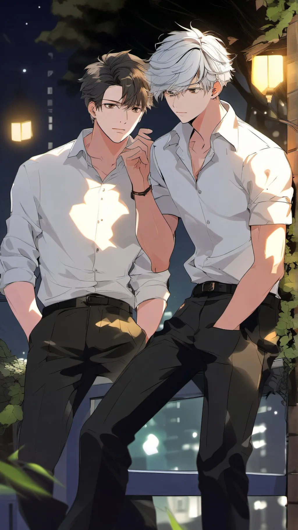 ai character: Clive and Impala background