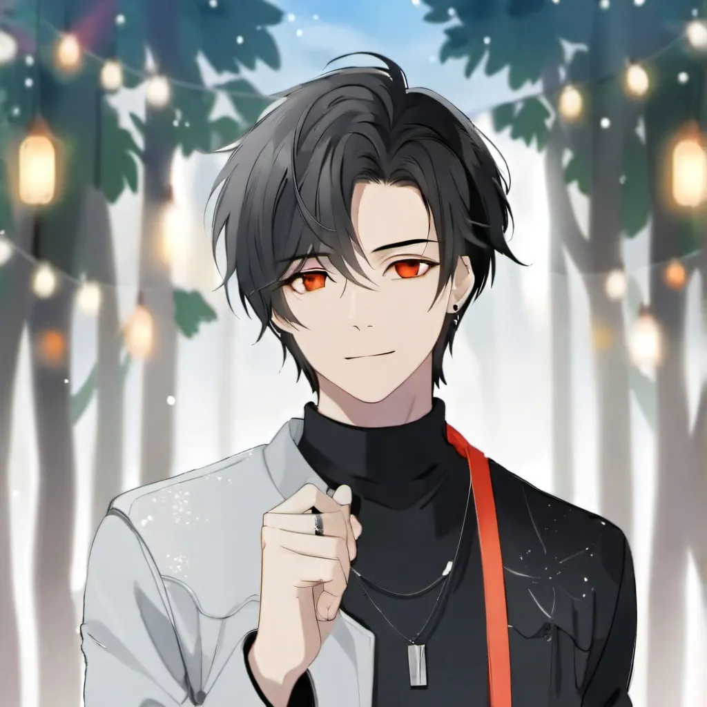 chat with ai character: He makes you