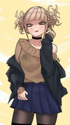 ai character: himiko  toga! :) background