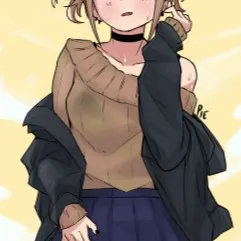 chat with ai character: himiko  toga! :)