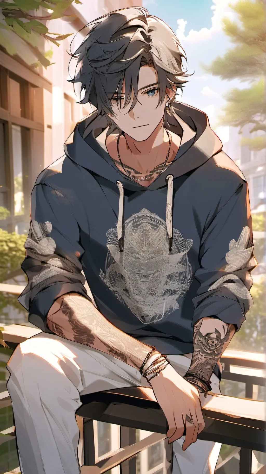 ai character: Alex background