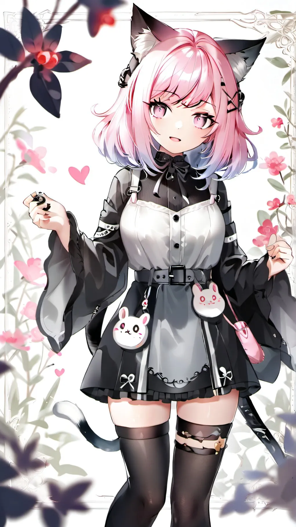 ai character: Sparkles background