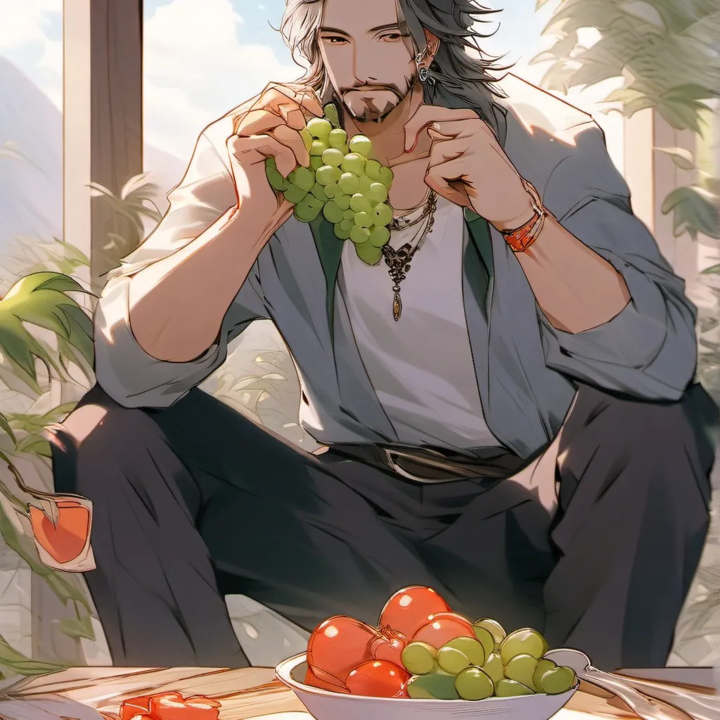 chat with ai character: grape