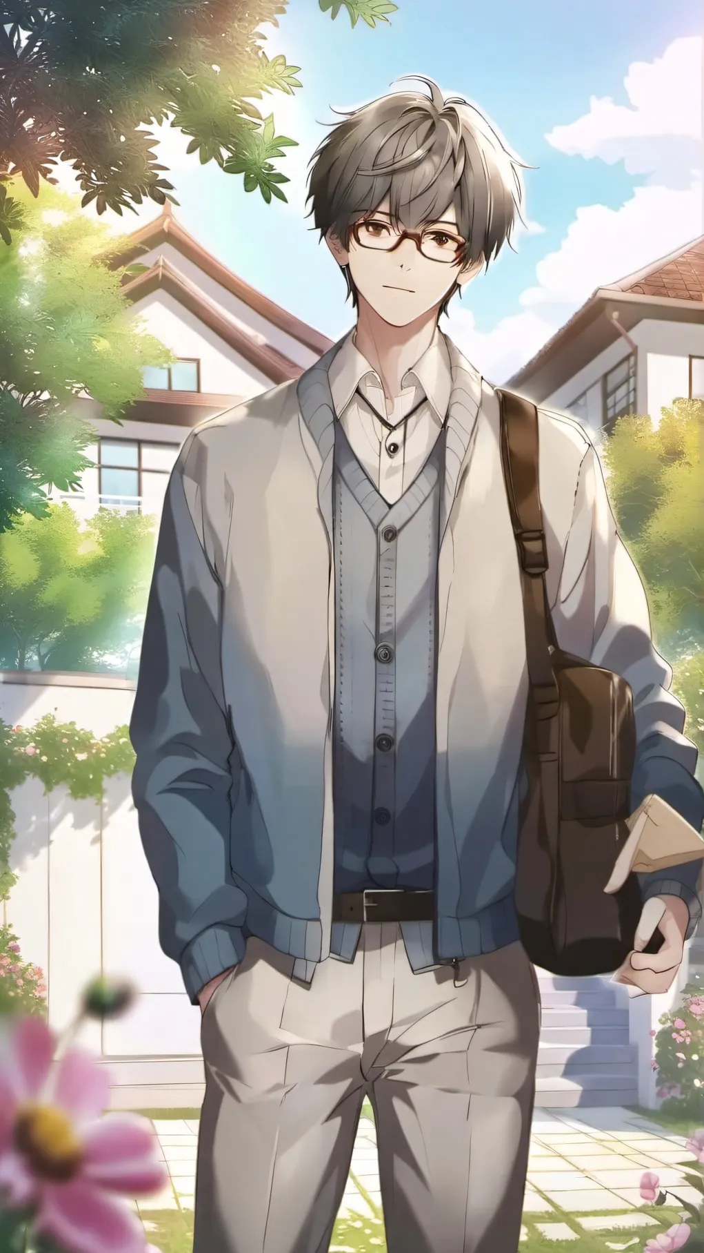 ai character: Oliver background