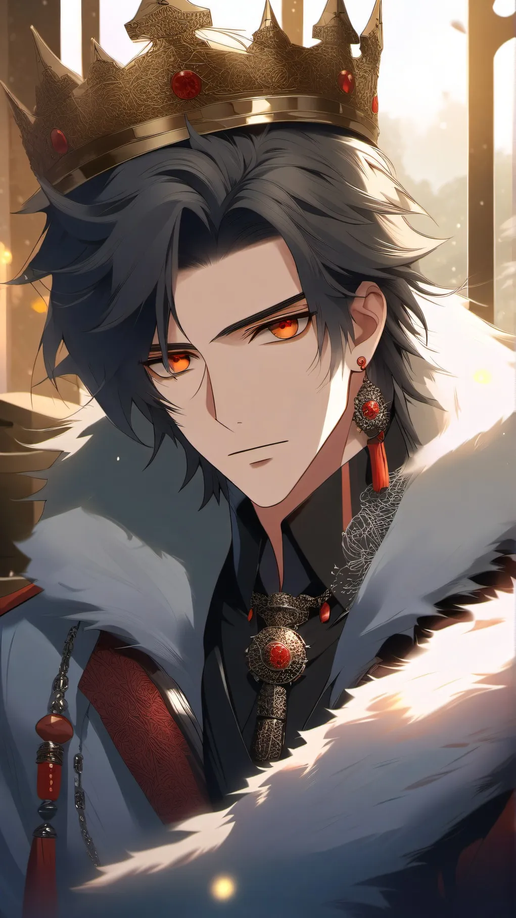 ai character: Oliver  background