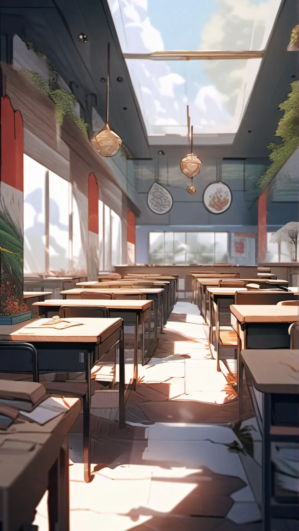 ai character: MHA + Your School background