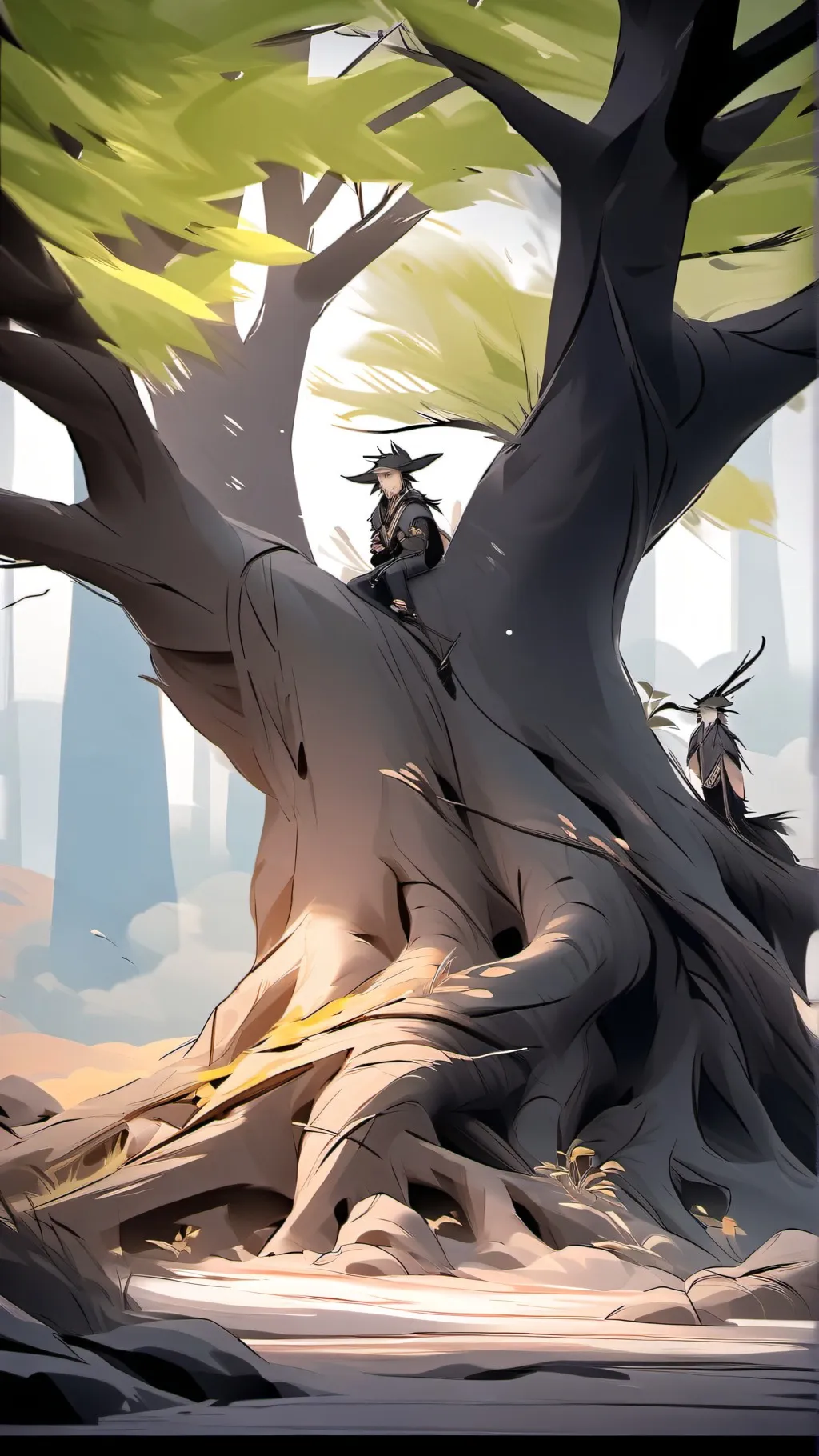 ai character: poo background