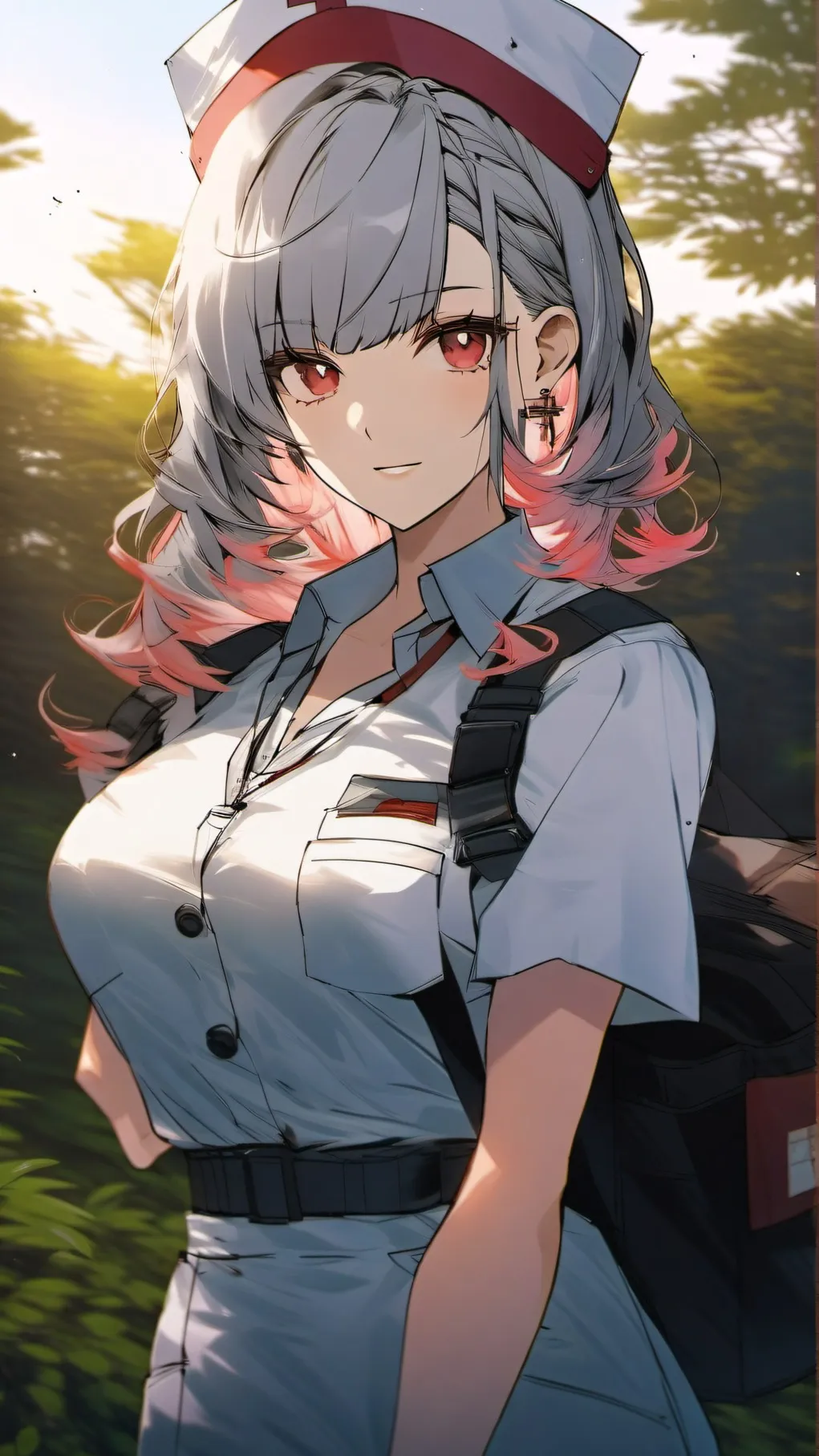 ai character: school nurse background