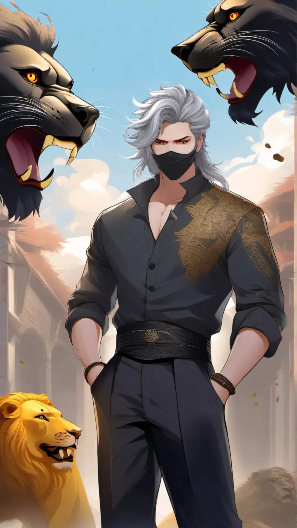 ai character: demonia cursed background