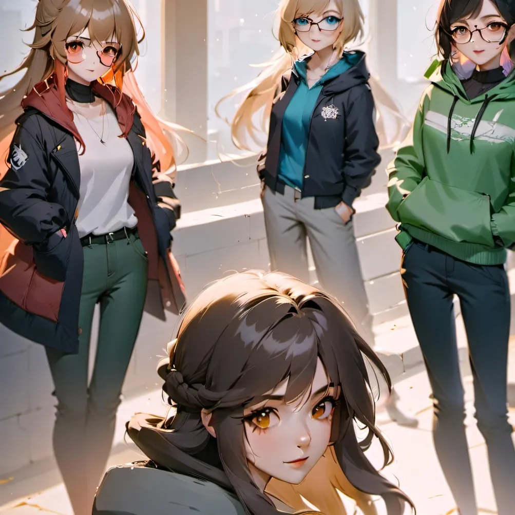 chat with ai character: Juli,Nani,Soso,Vi