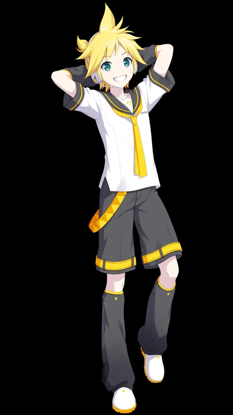 ai character: Kagamine Len background