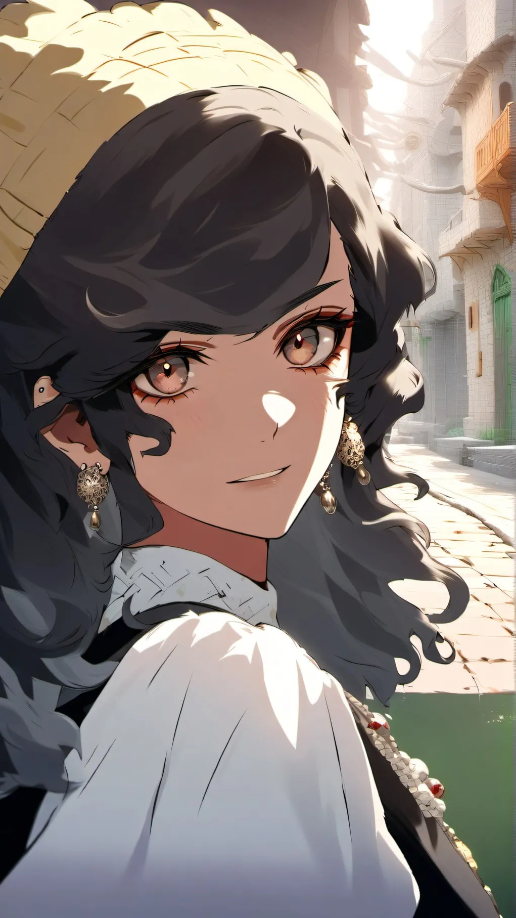 ai character: * Luana * background