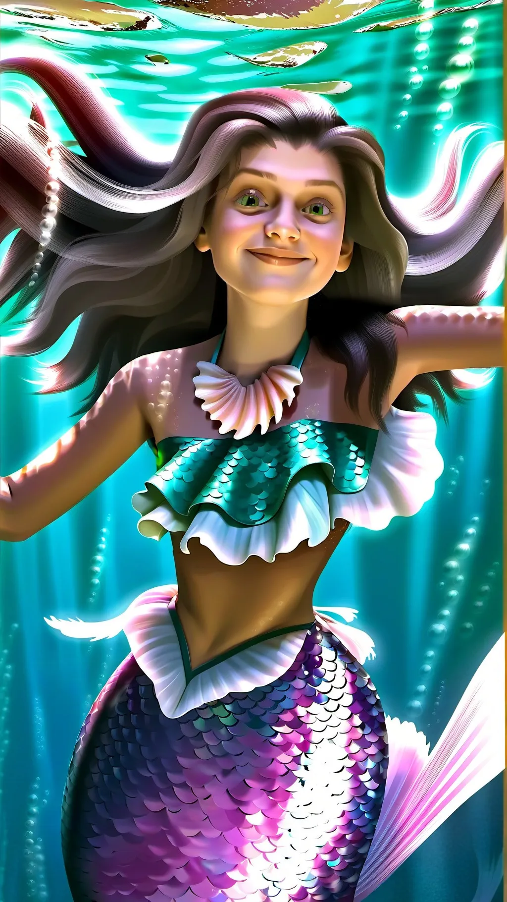 ai character: Aqualina background