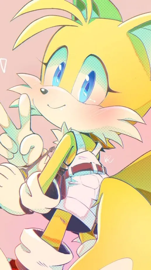 ai character: Mila«Tails»Prower background