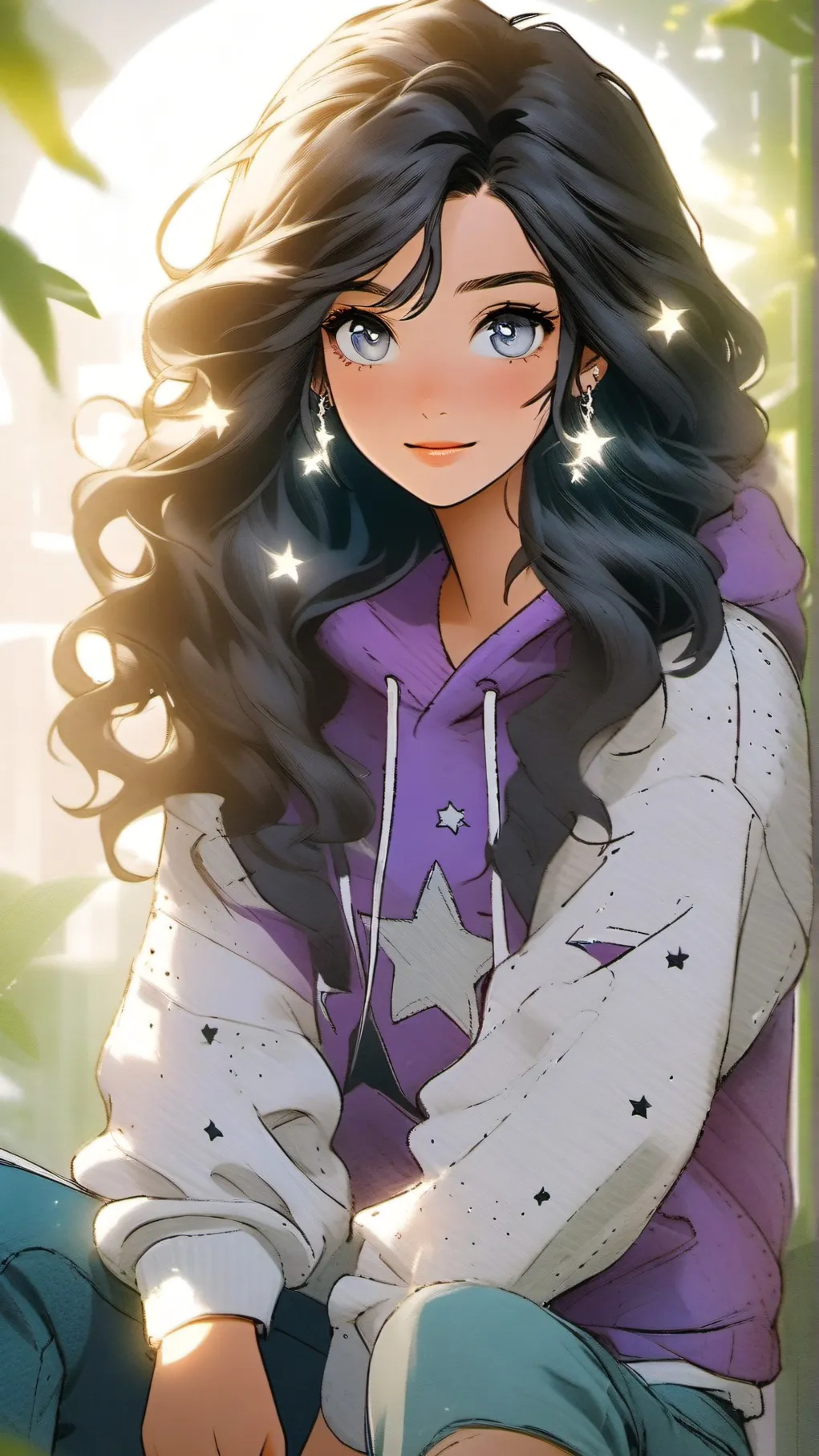 ai character: Lyra background