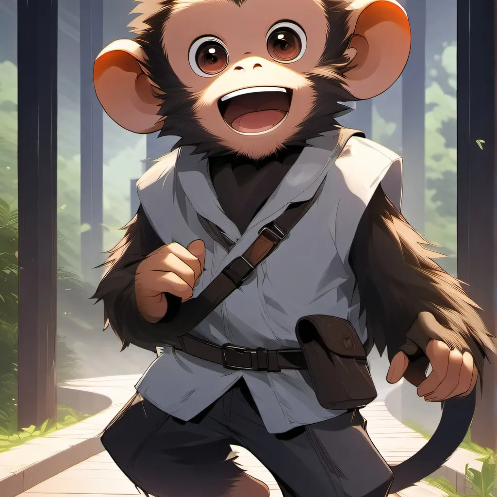 chat with ai character: THE MALE BABY MONK