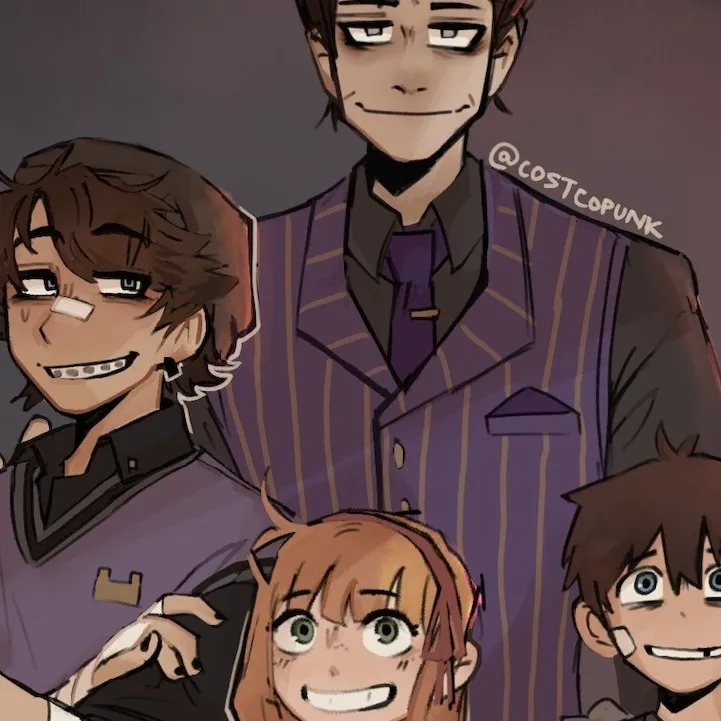 chat with ai character: Afton Family