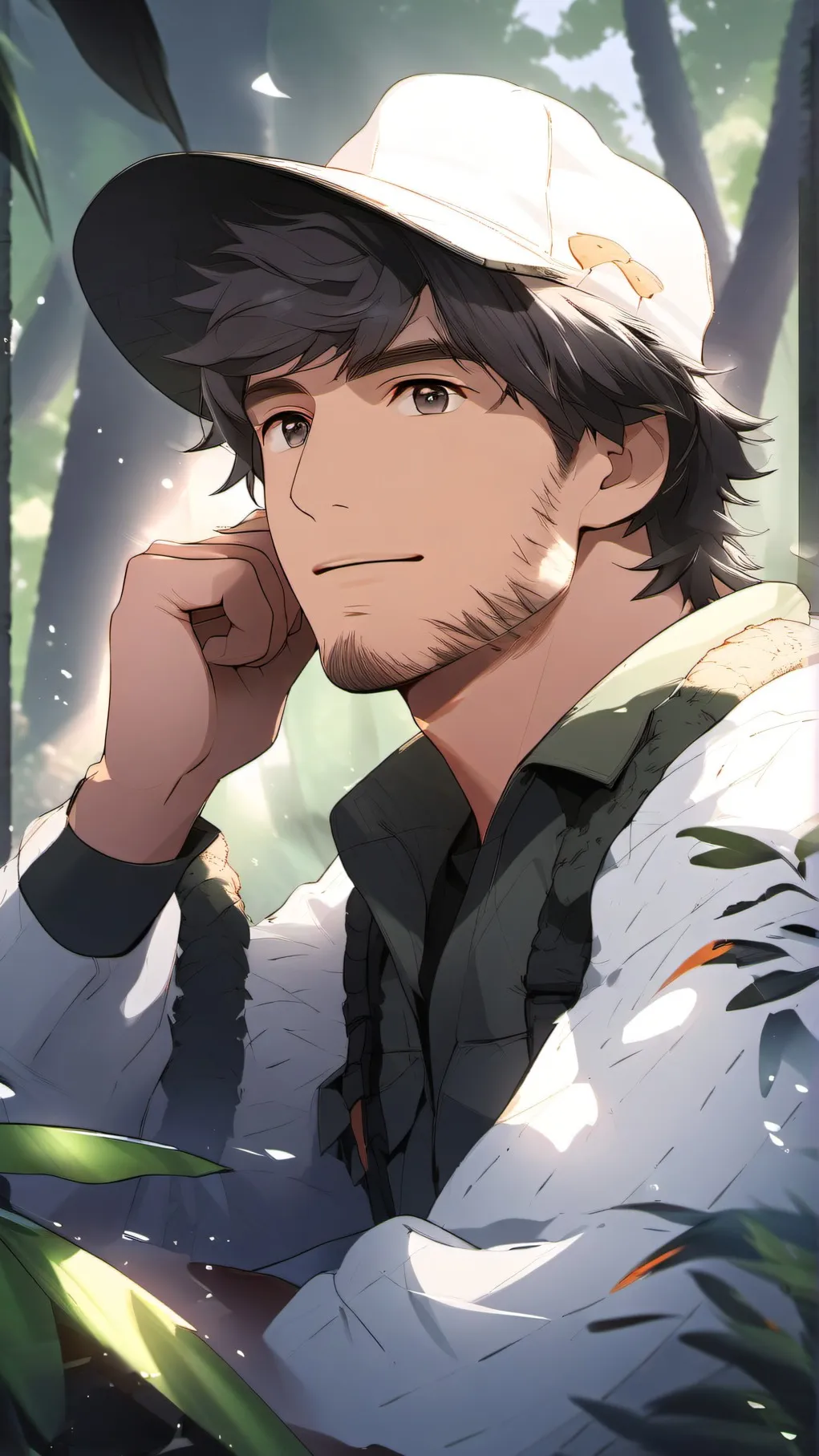 ai character: irwin background