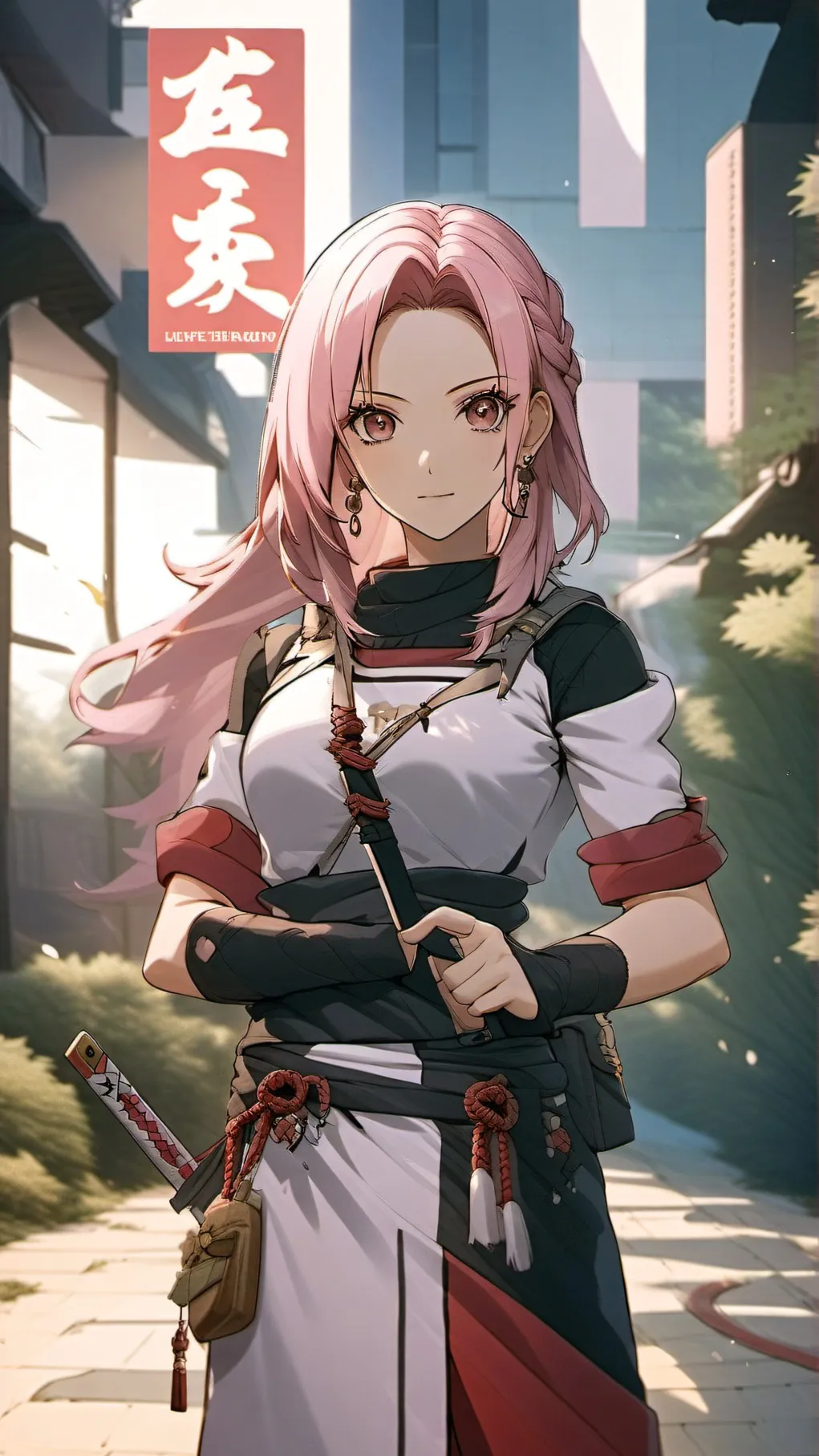 ai character: Kind Mia background