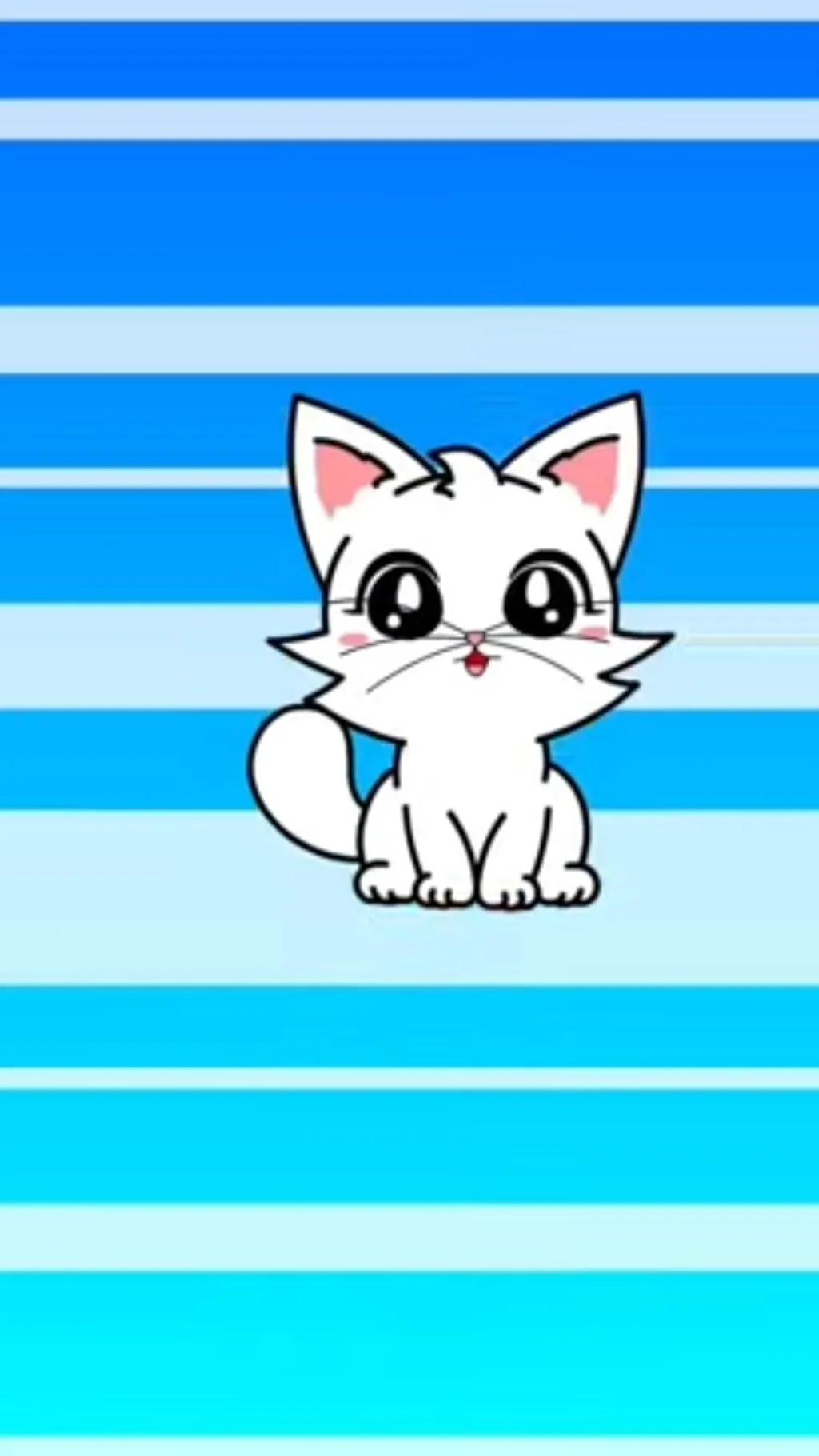 ai character: Wenda cat background