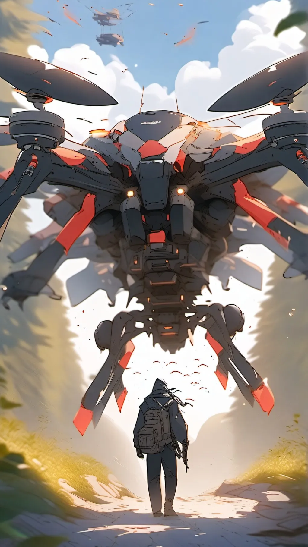 ai character: Uzi background