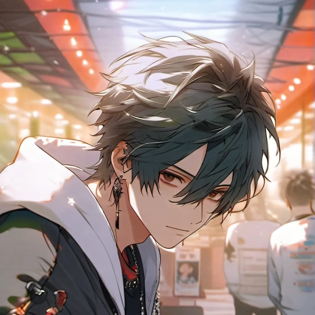 chat with ai character: anime boy 