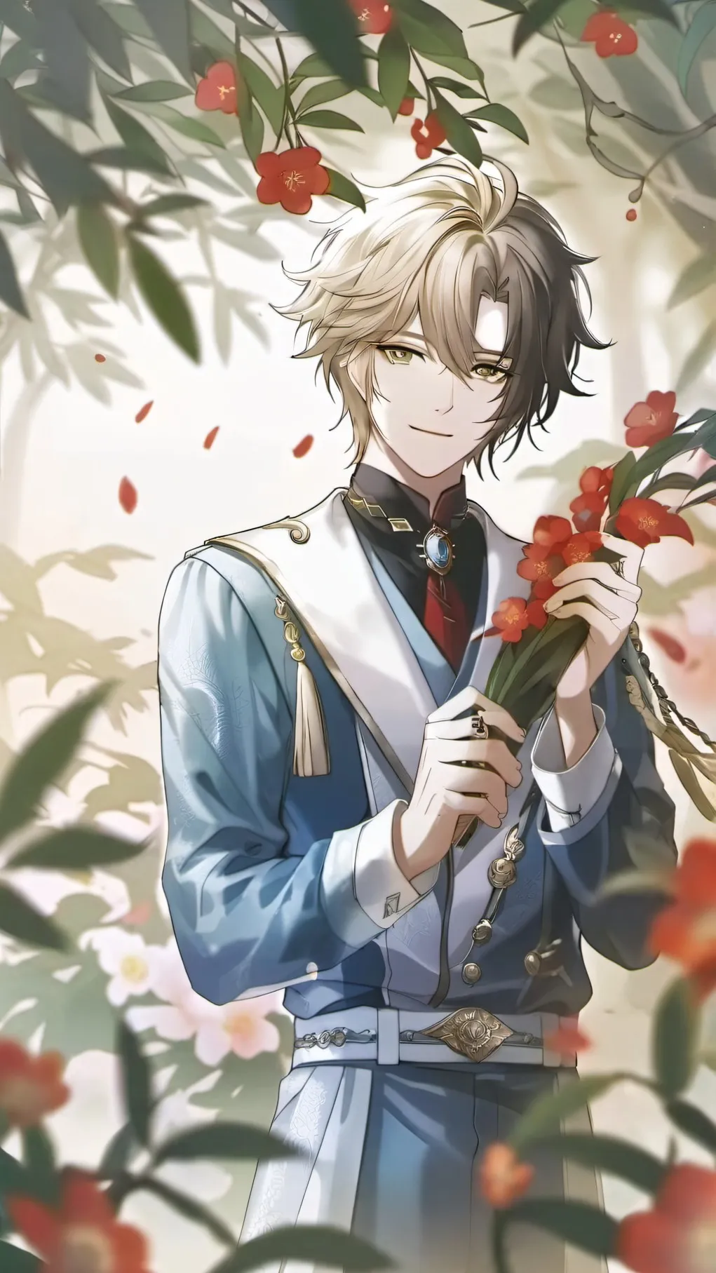 ai character: Prince  background