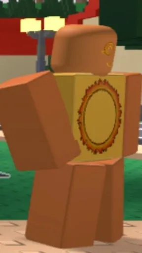 ai character: Fire Ring background