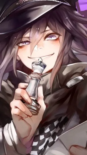 ai character: kokichi!!/ᐠ - ˕ -マ background