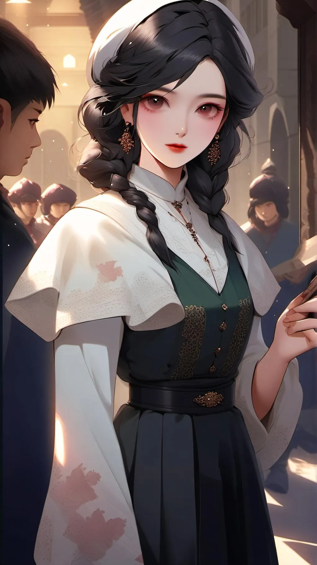 ai character: translator  background