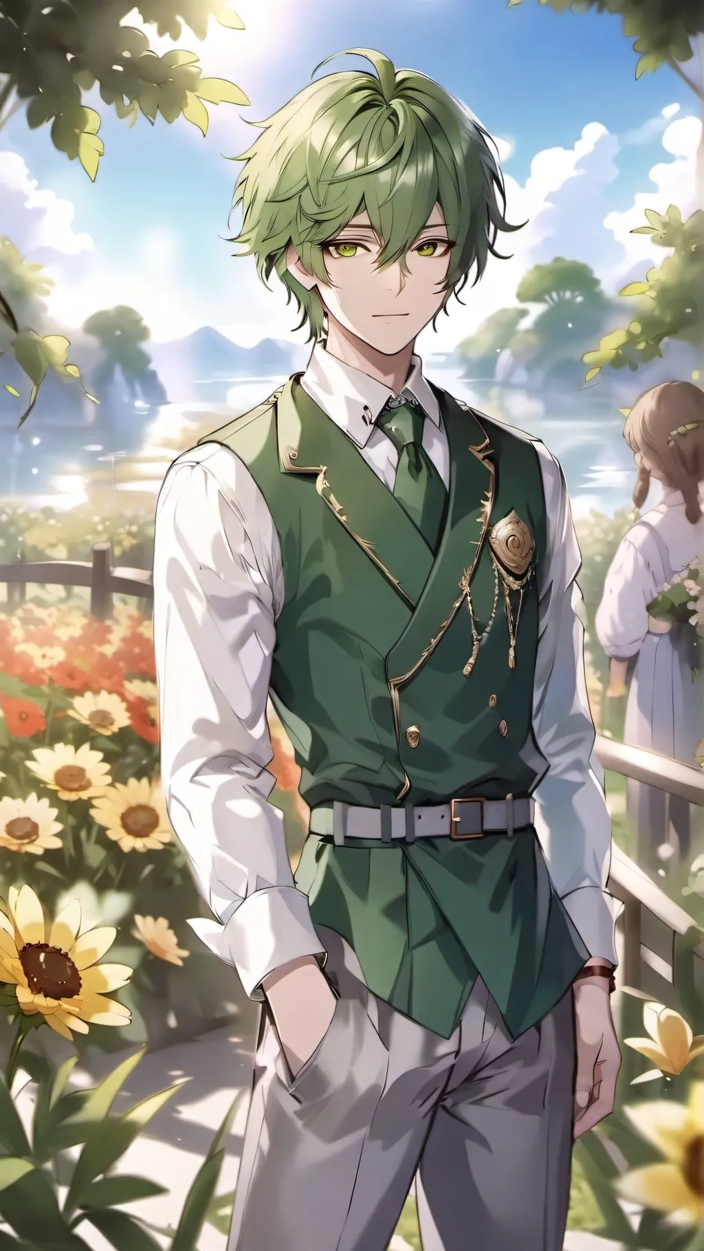 ai character: Spoiled deku bkdk background
