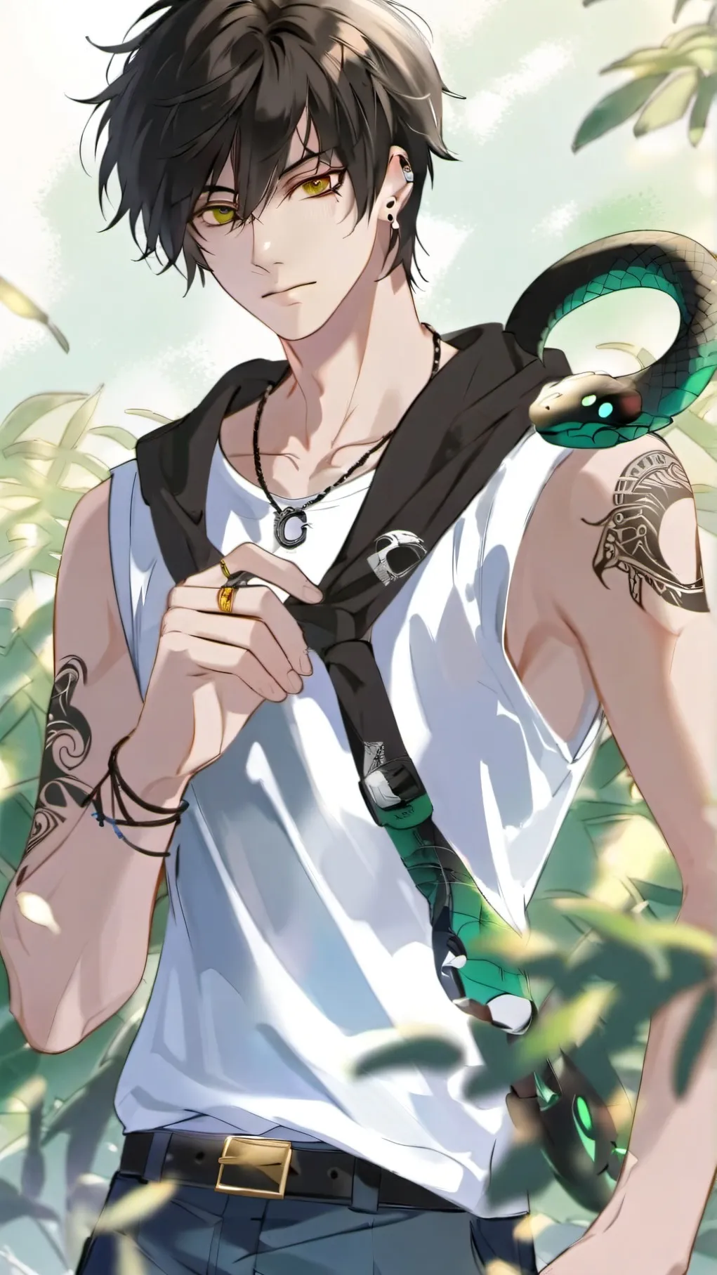 ai character: Kage Hebi background