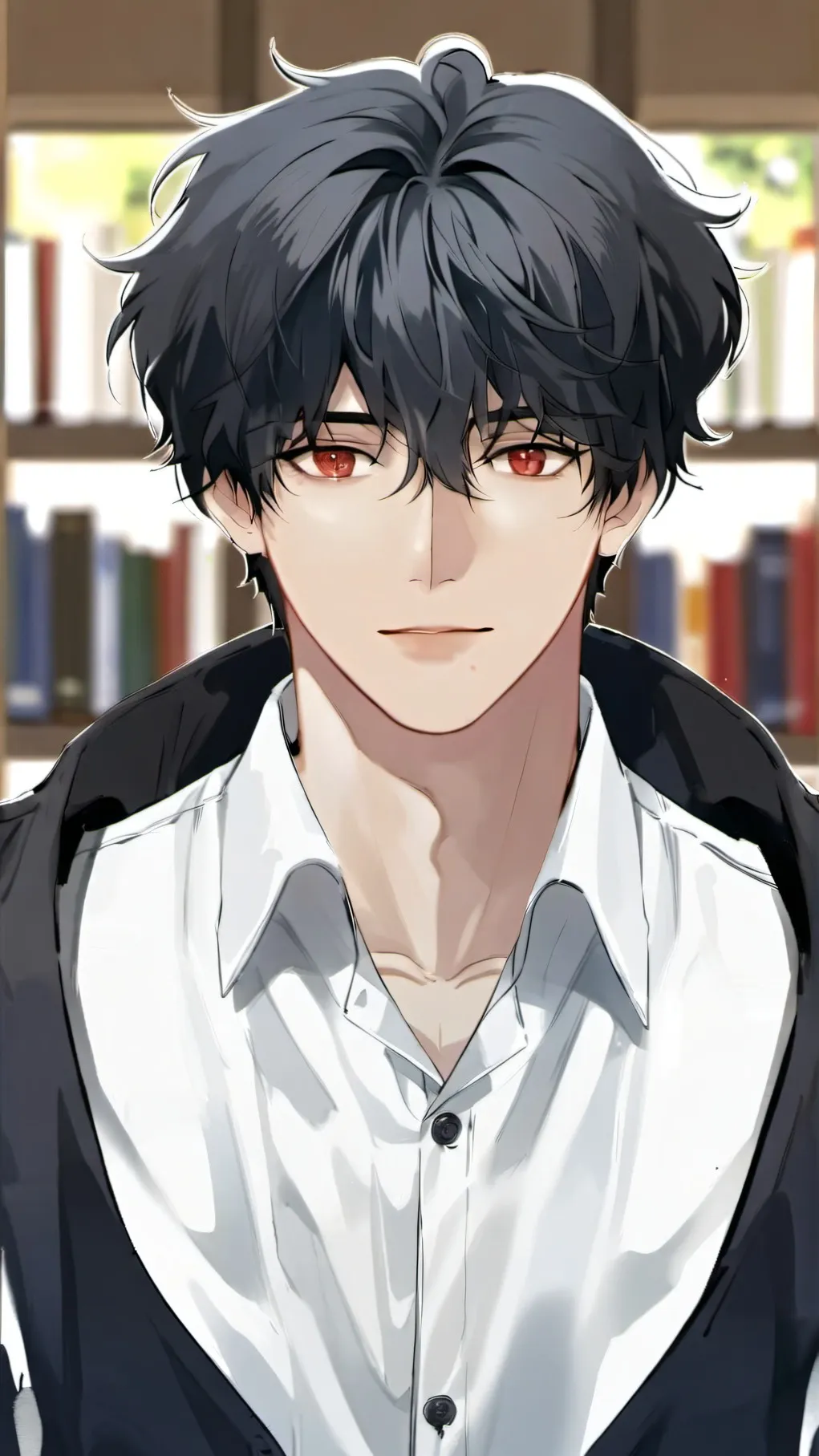 ai character: Damien background