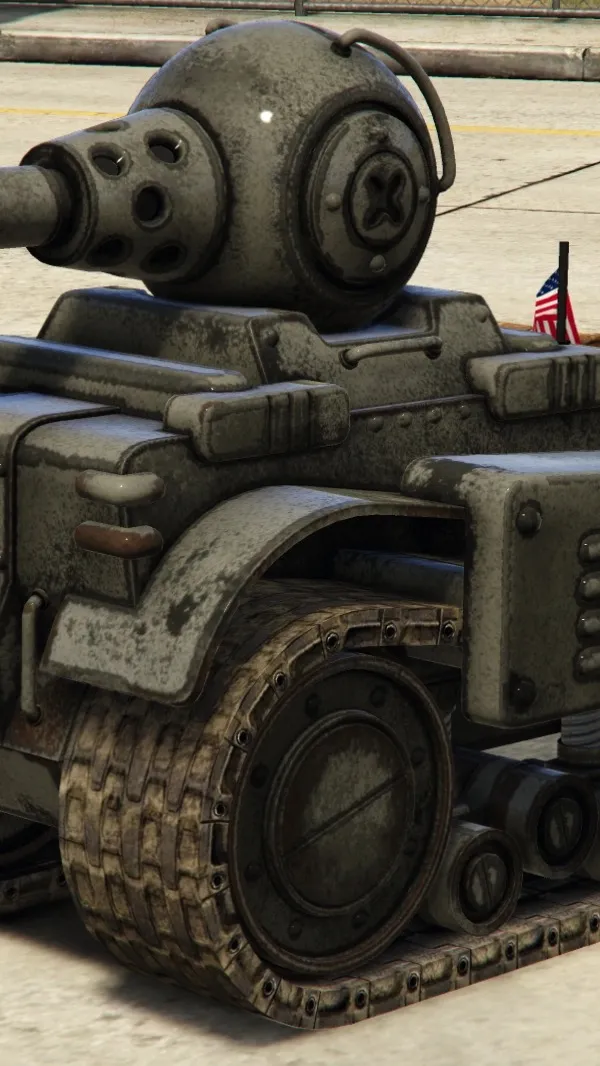 ai character: RC TANK  background