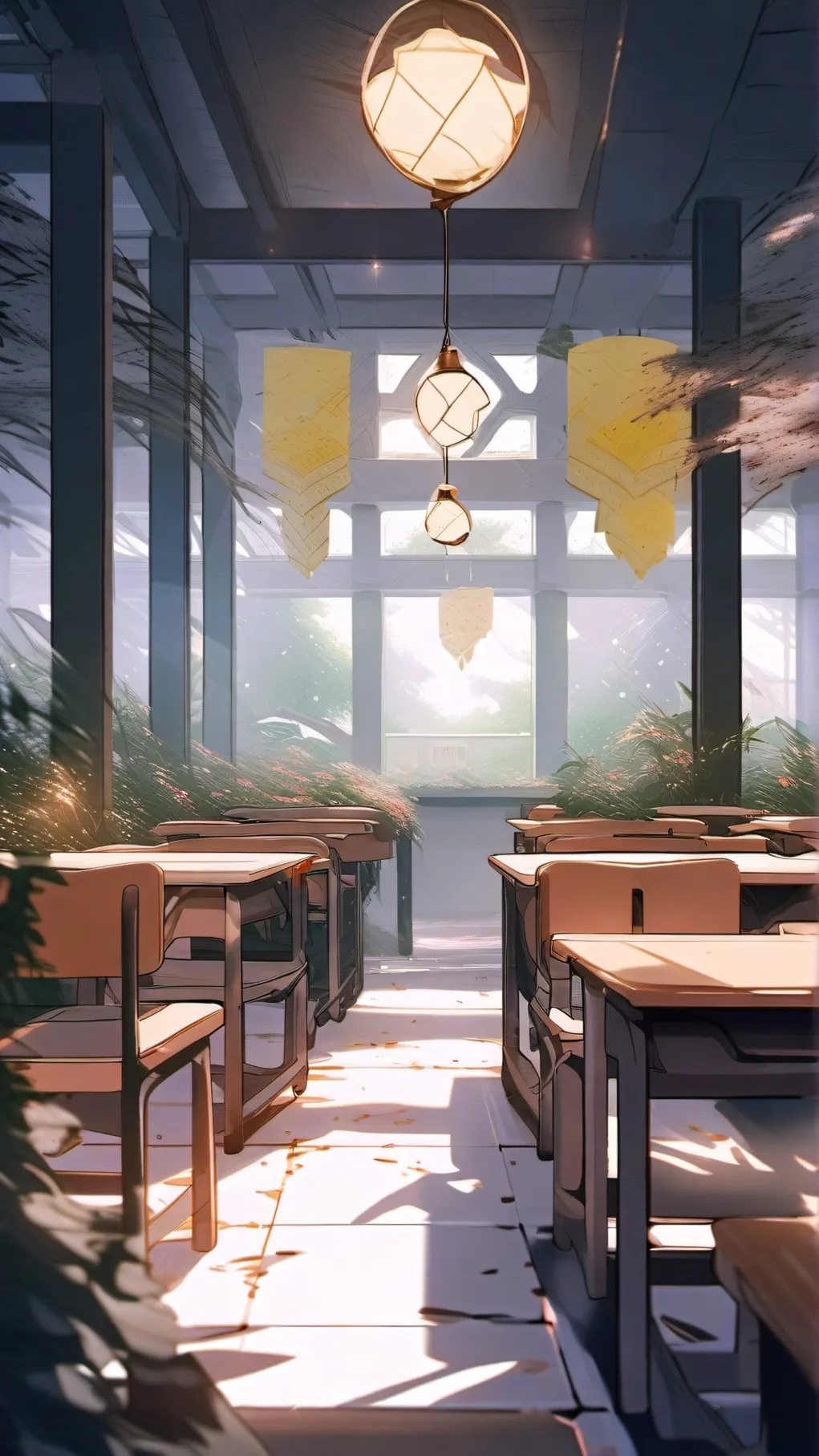 ai character: Nekos at my School background