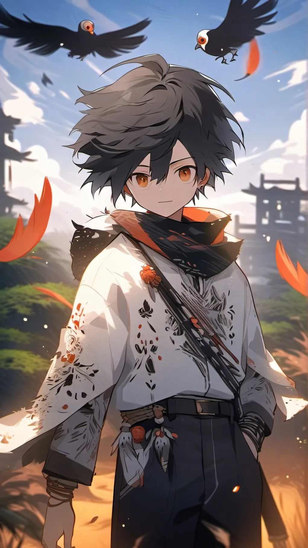 ai character: Mr. GachaPon background