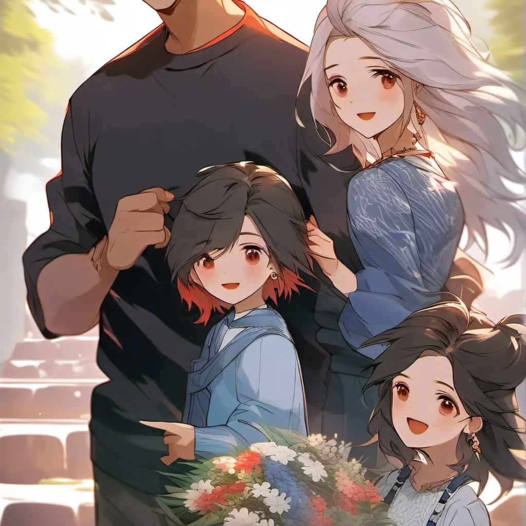 chat with ai character: your strct family