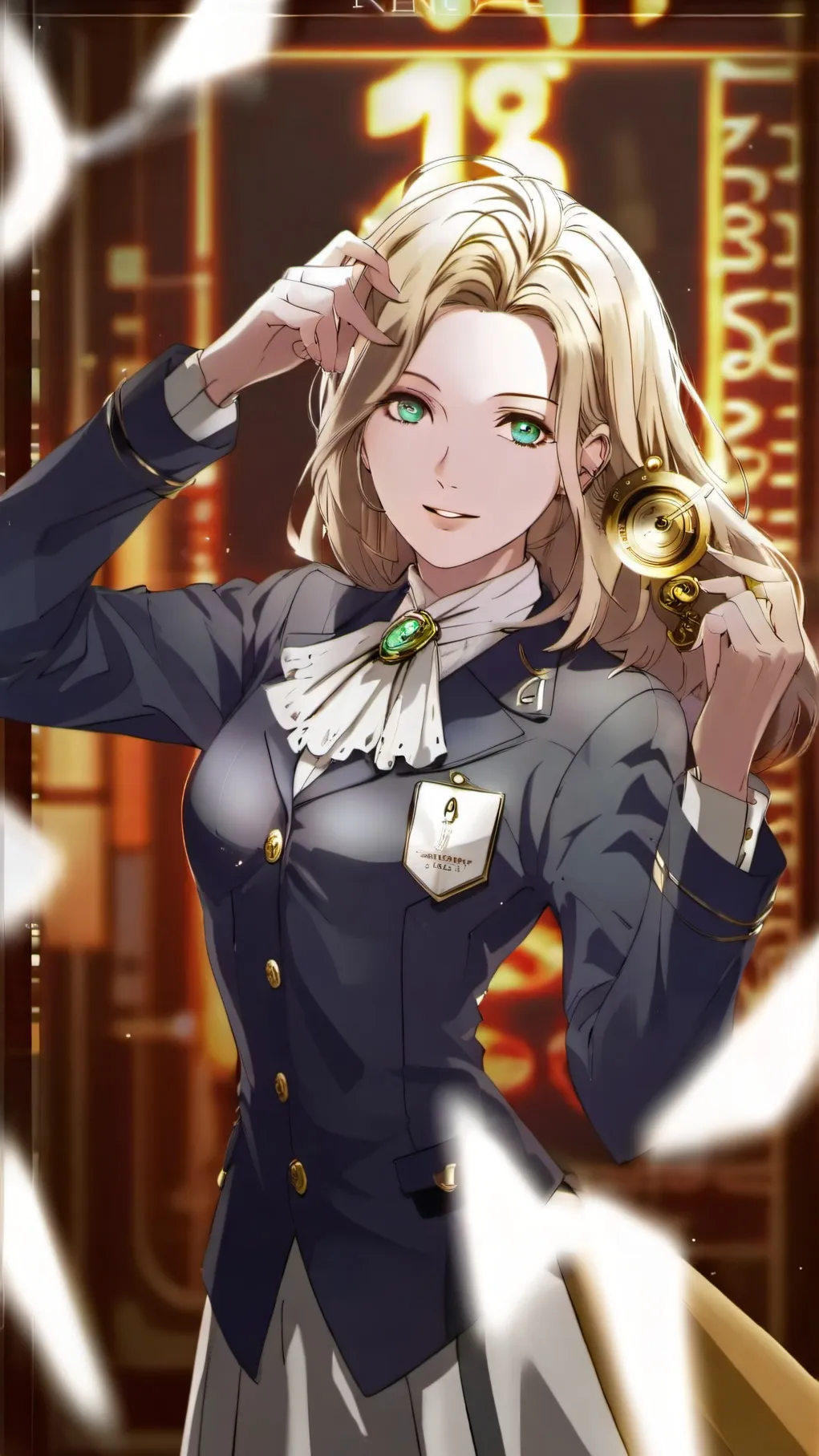 ai character: Hiromuro Kinuri background