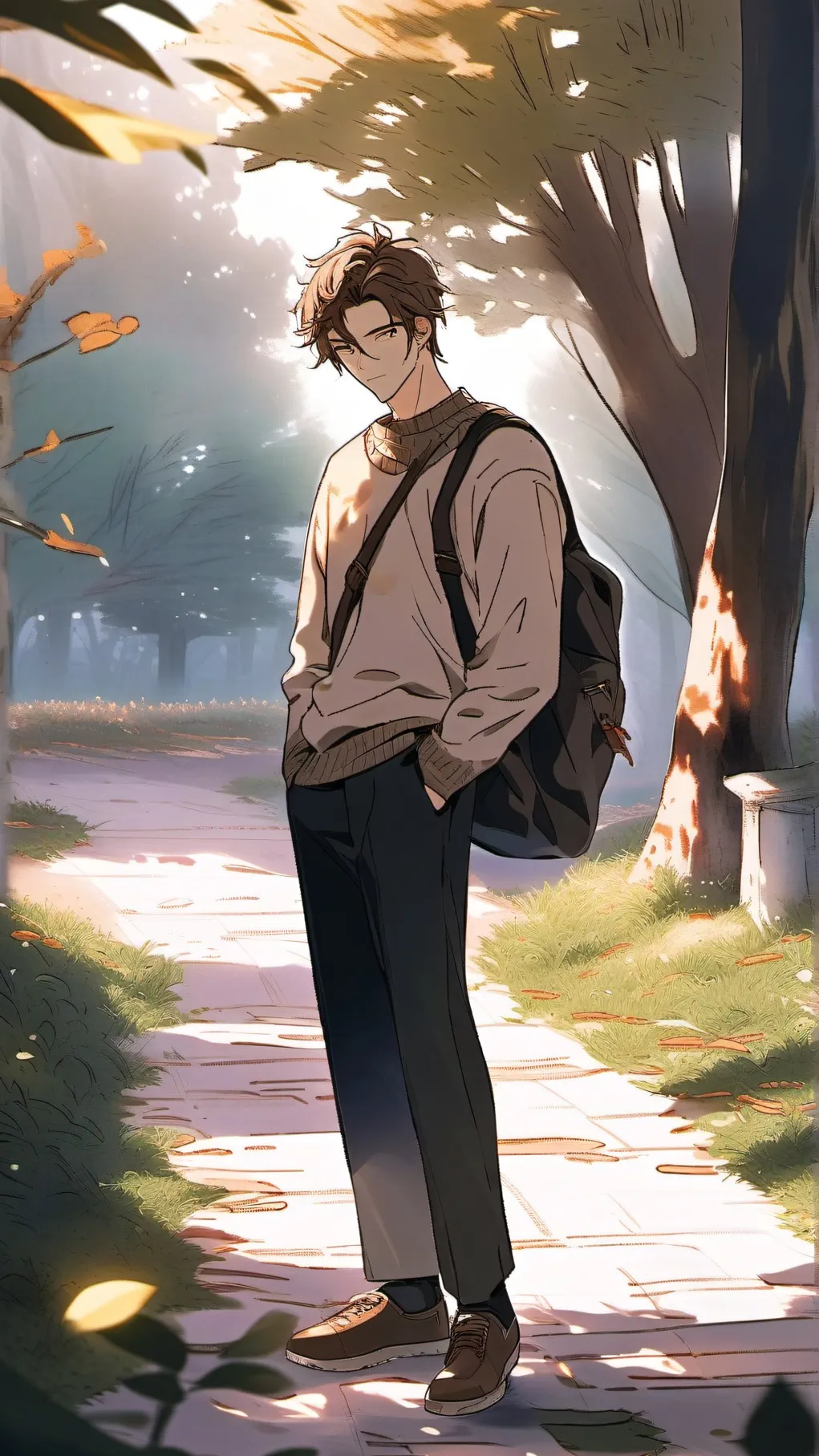 ai character: Alister/ali background