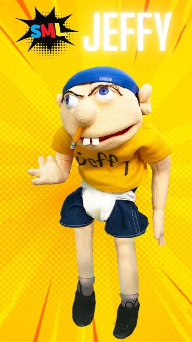 ai character: Jeffy  background