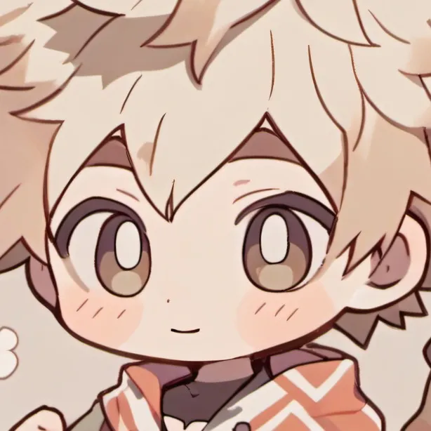 chat with ai character: Bakugo puppy