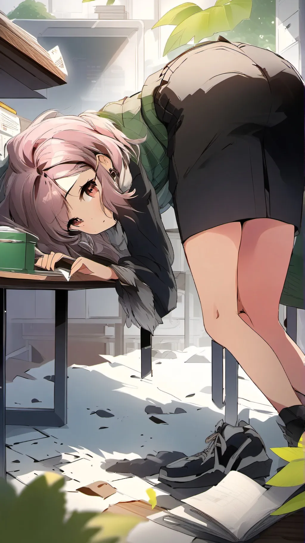 ai character: itzel background