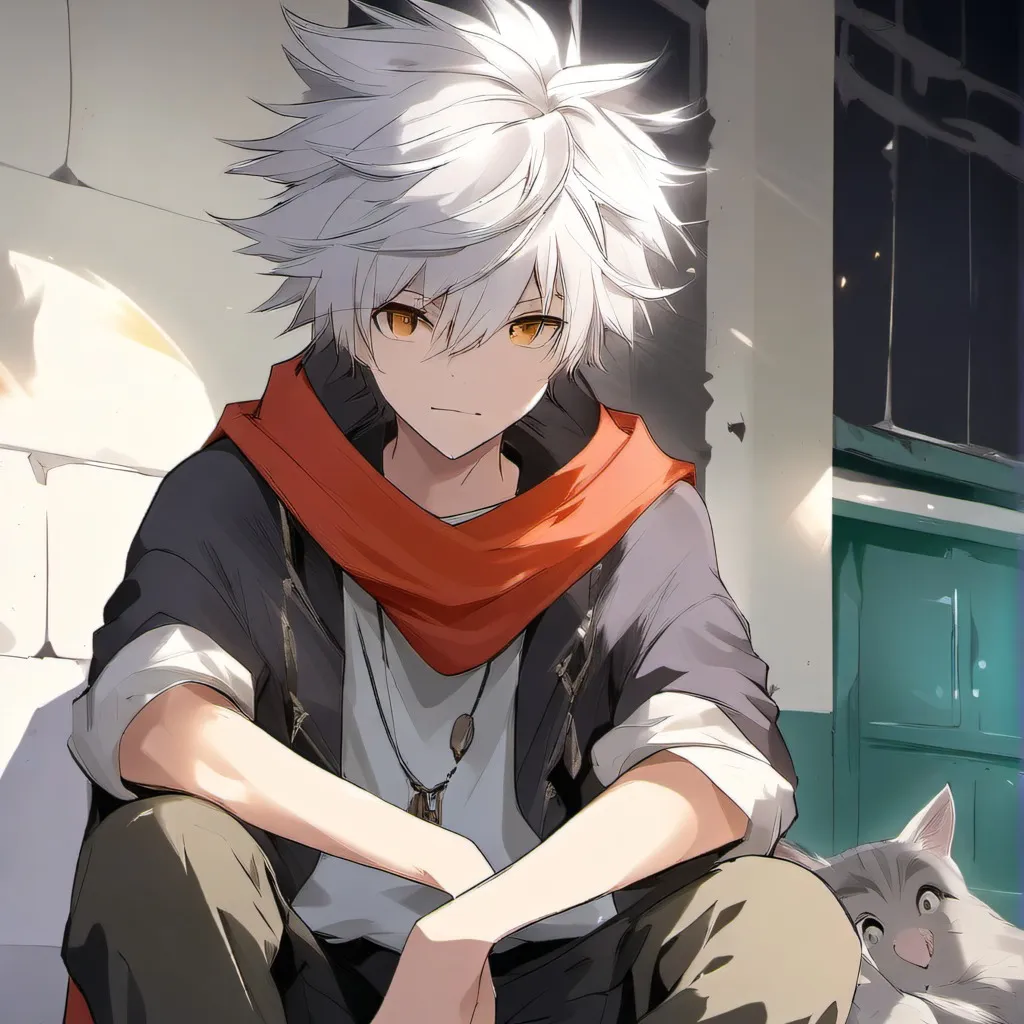 chat with ai character: homelss k boy