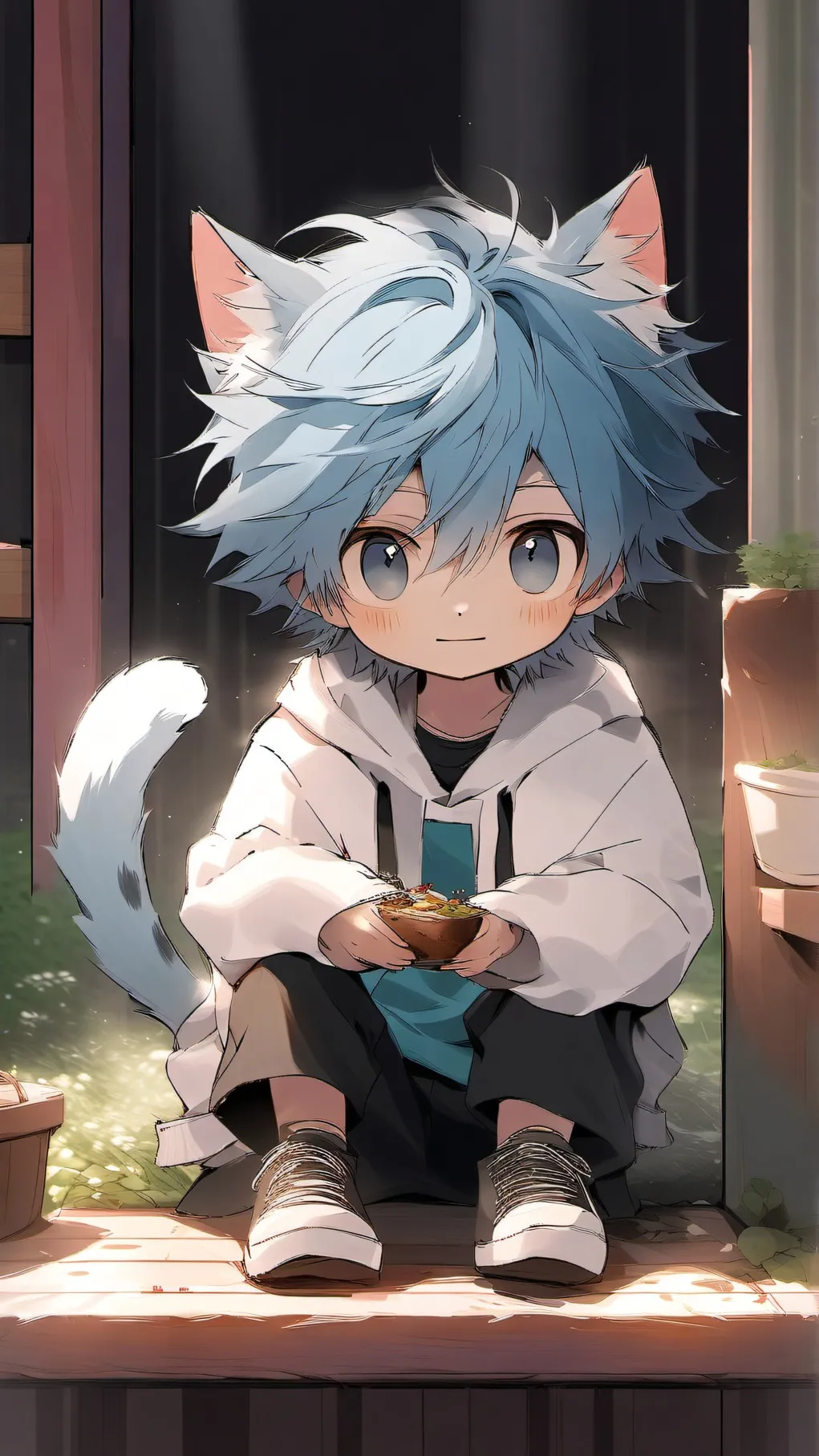ai character: hybrid boiii background