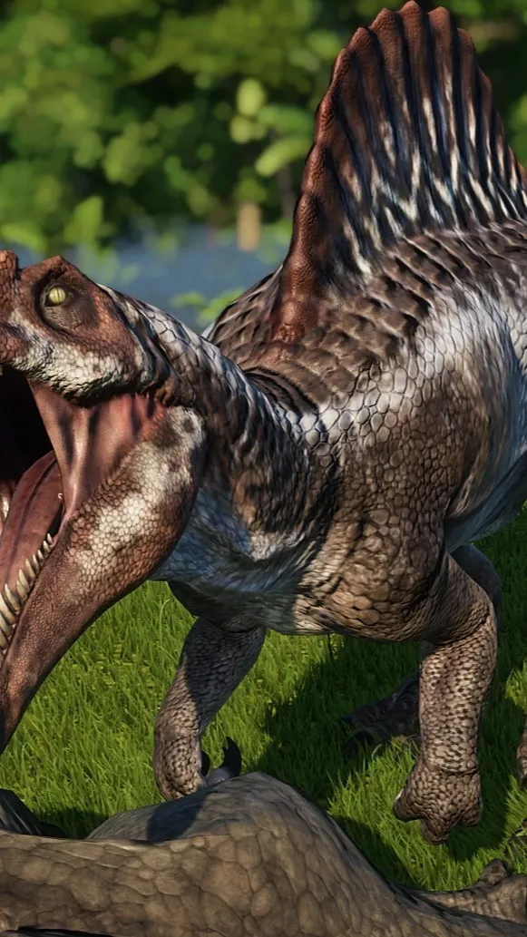 ai character: Spinosaurus JP3 background