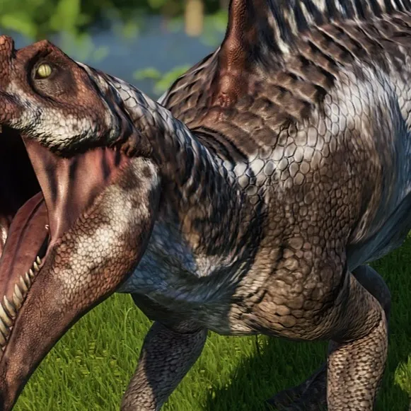 chat with ai character: Spinosaurus JP3