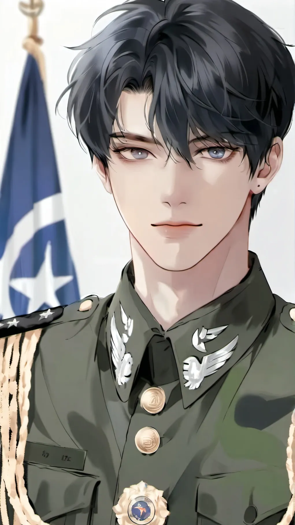 ai character: Mark background