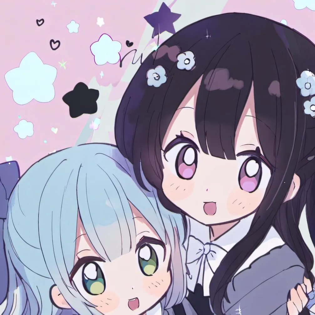 chat with ai character: Emma and june♡